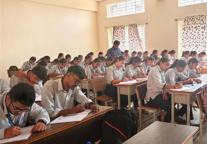 Students learning